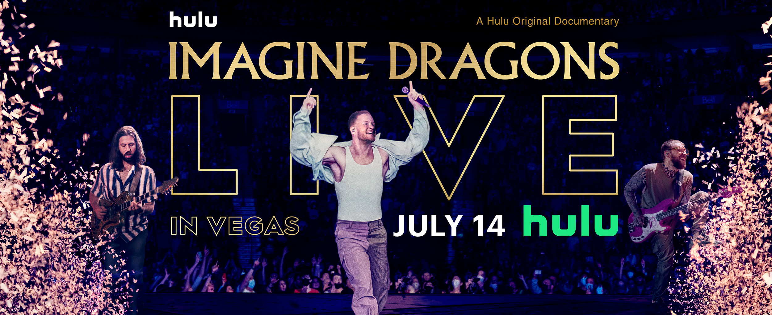 Mega Sized TV Poster Image for Imagine Dragons Live in Vegas 