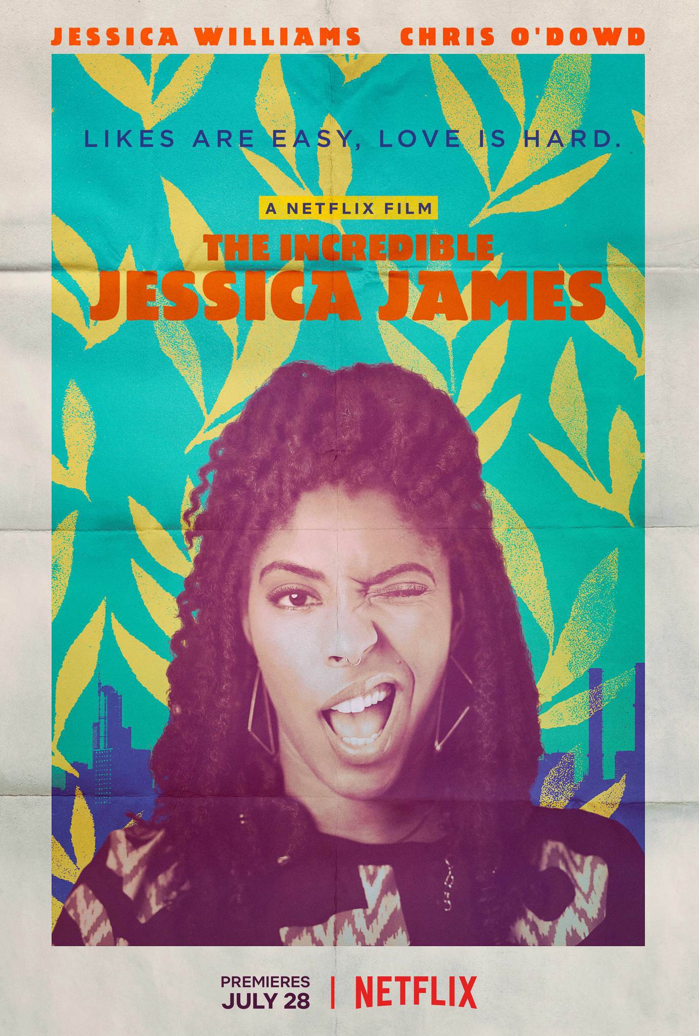 Mega Sized TV Poster Image for The Incredible Jessica James 