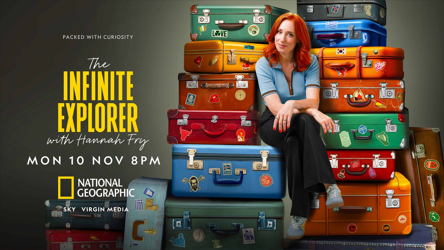 Extra Large TV Poster Image for The Infinite Explorer with Hannah Fry (#2 of 4)