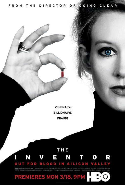 The Inventor: Out for Blood in Silicon Valley Movie Poster