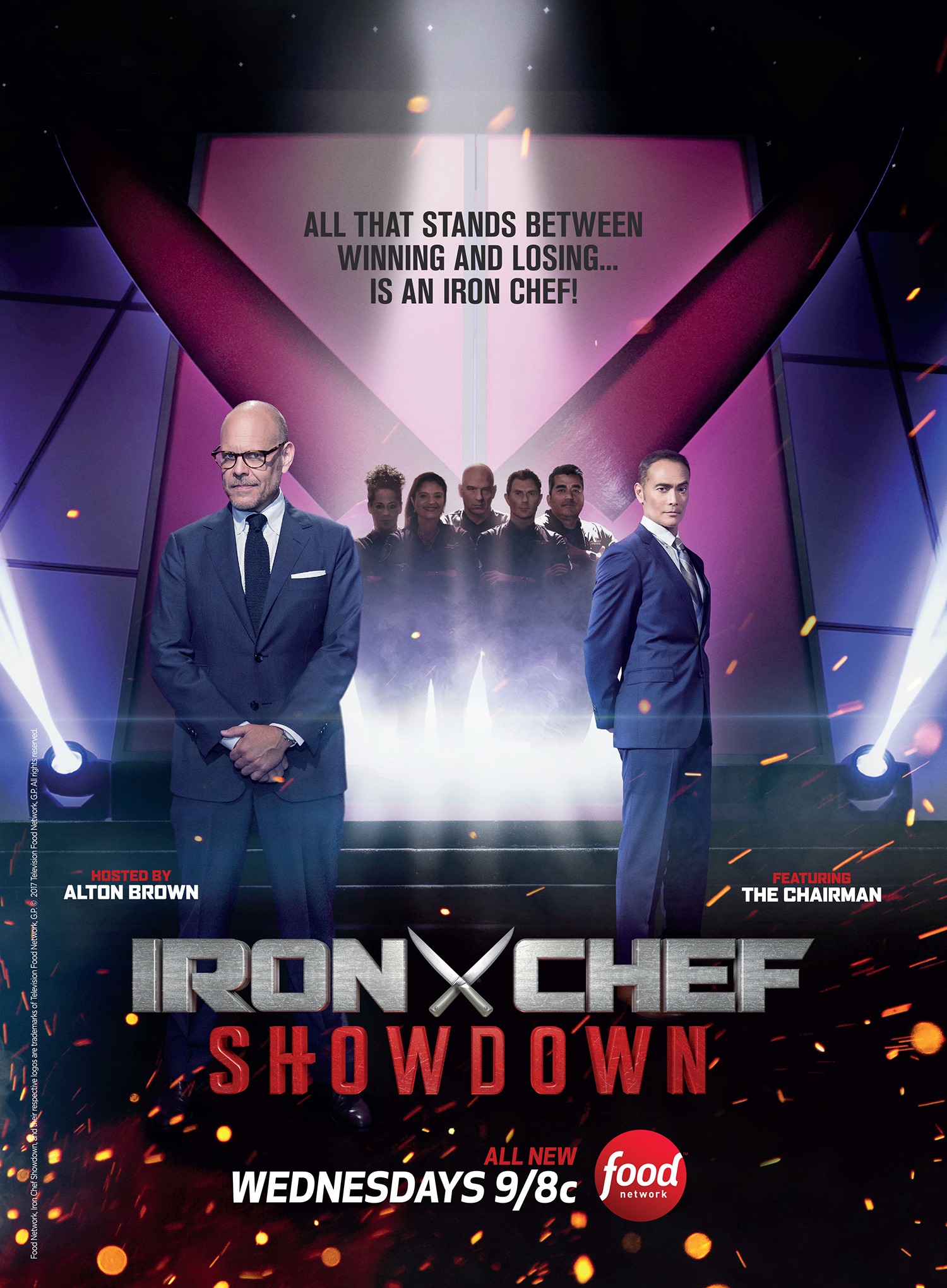 Mega Sized TV Poster Image for Iron Chef Showdown 