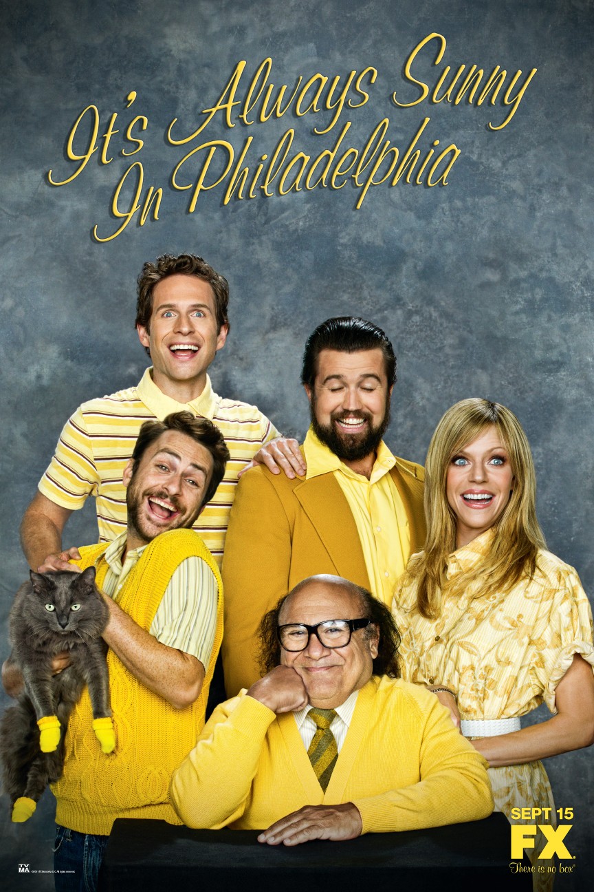 Extra Large TV Poster Image for It's Always Sunny in Philadelphia (#5 of 20)