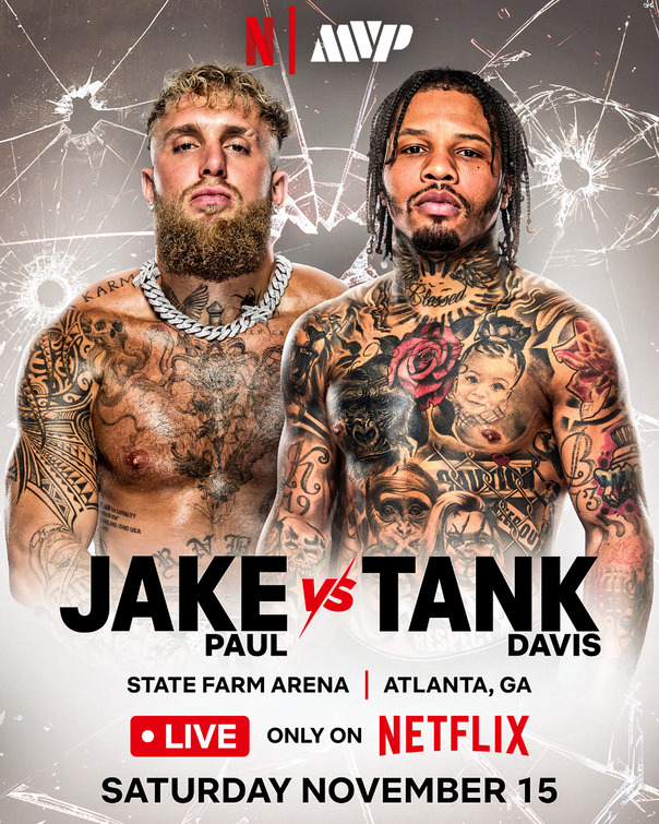 Jake Paul vs. Tank Davis Movie Poster
