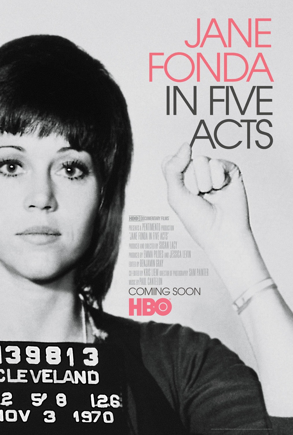 Extra Large TV Poster Image for Jane Fonda in Five Acts 