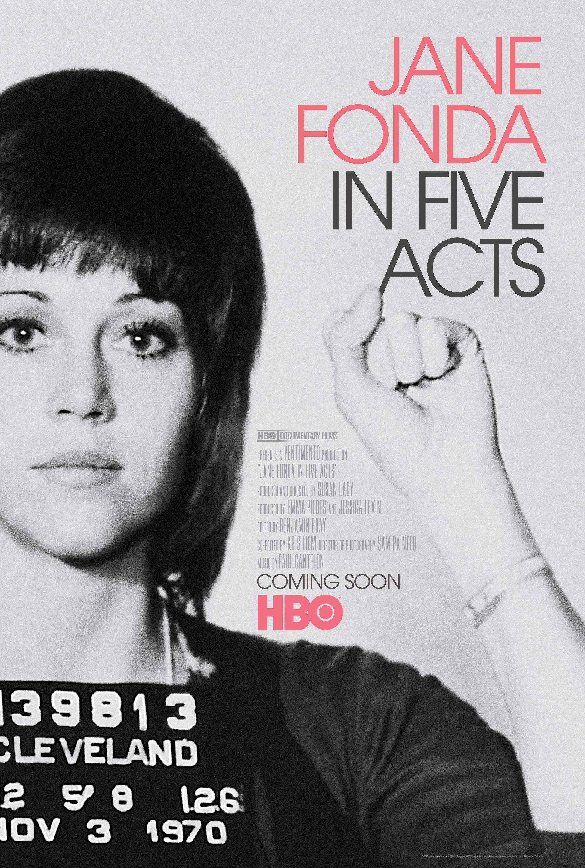 Mega Sized TV Poster Image for Jane Fonda in Five Acts 
