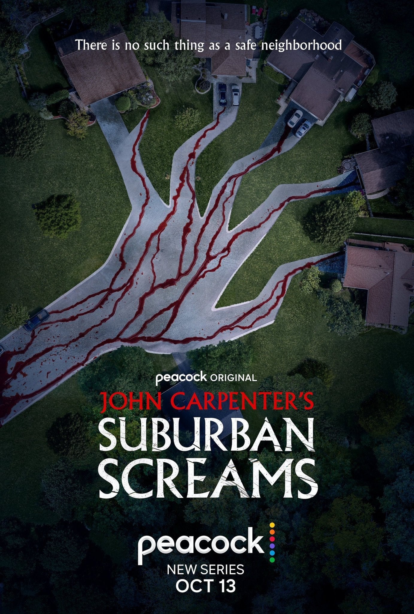 Mega Sized TV Poster Image for John Carpenter's Suburban Screams 