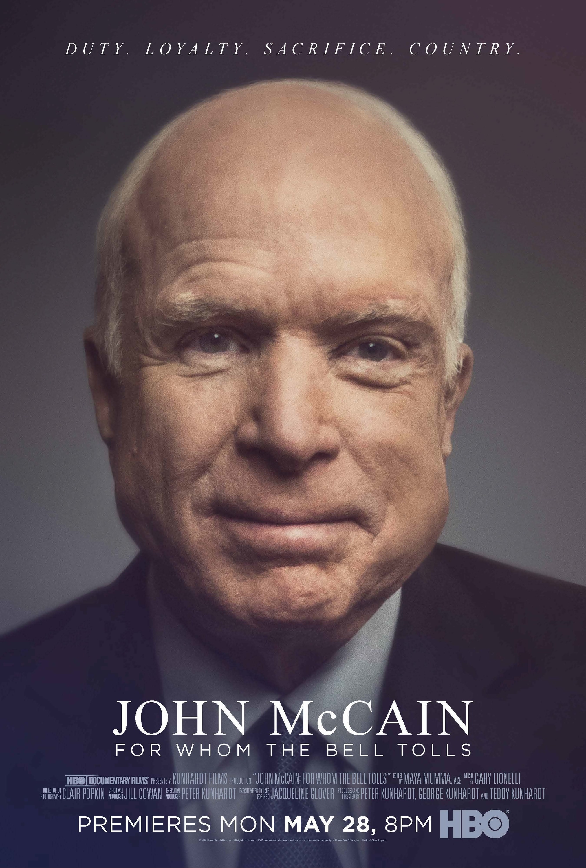 Mega Sized TV Poster Image for John McCain: For Whom the Bell Tolls 