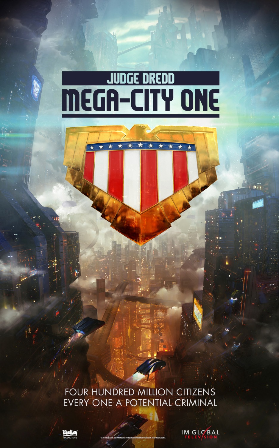 Extra Large TV Poster Image for Judge Dredd: Mega-City One 