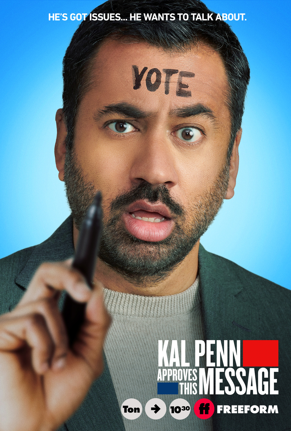 Extra Large TV Poster Image for Kal Penn Approves This Message (#6 of 6)