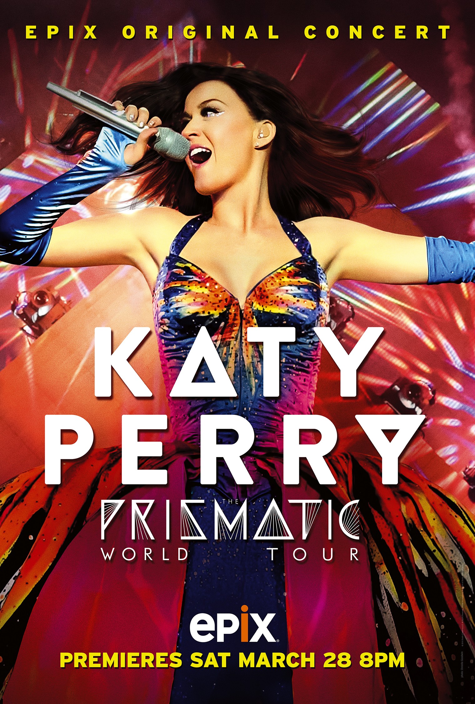 Mega Sized TV Poster Image for Katy Perry: The Prismatic World Tour (#1 of 2)