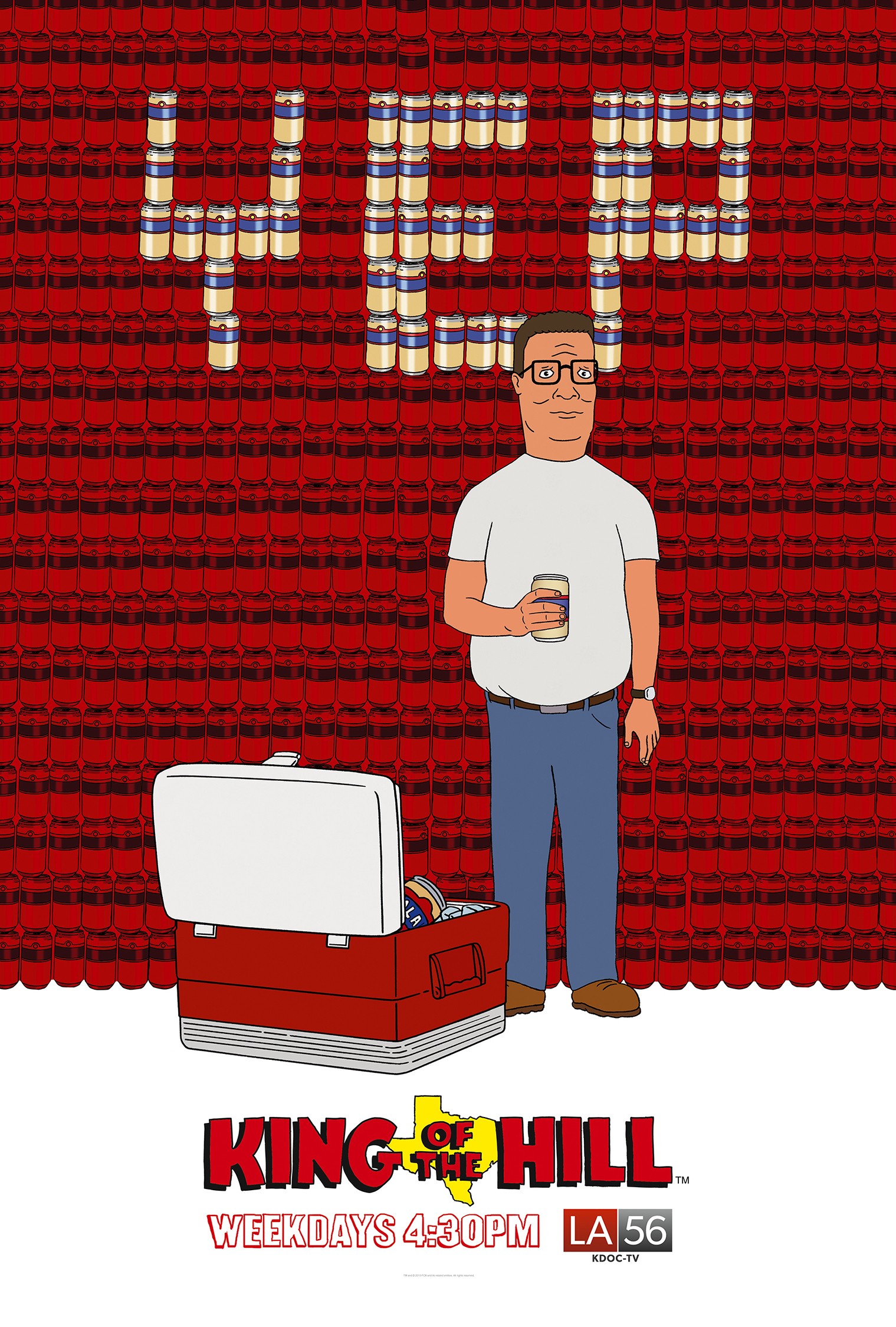 Mega Sized TV Poster Image for King of the Hill 