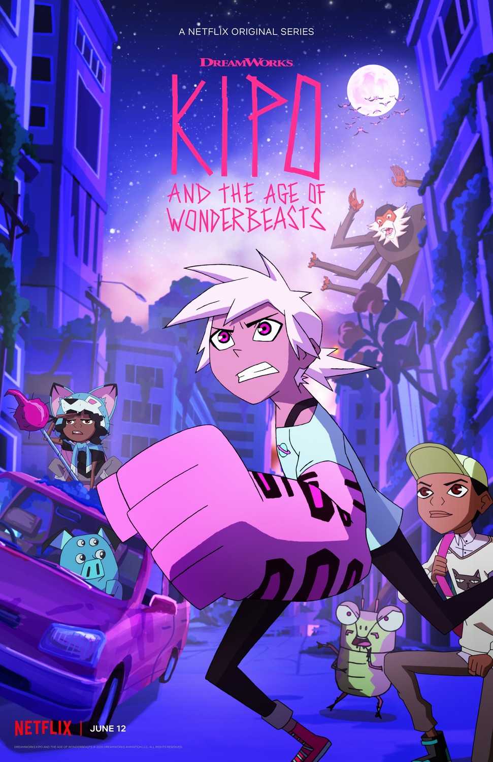 Extra Large TV Poster Image for Kipo and the Age of Wonderbeasts (#2 of 2)