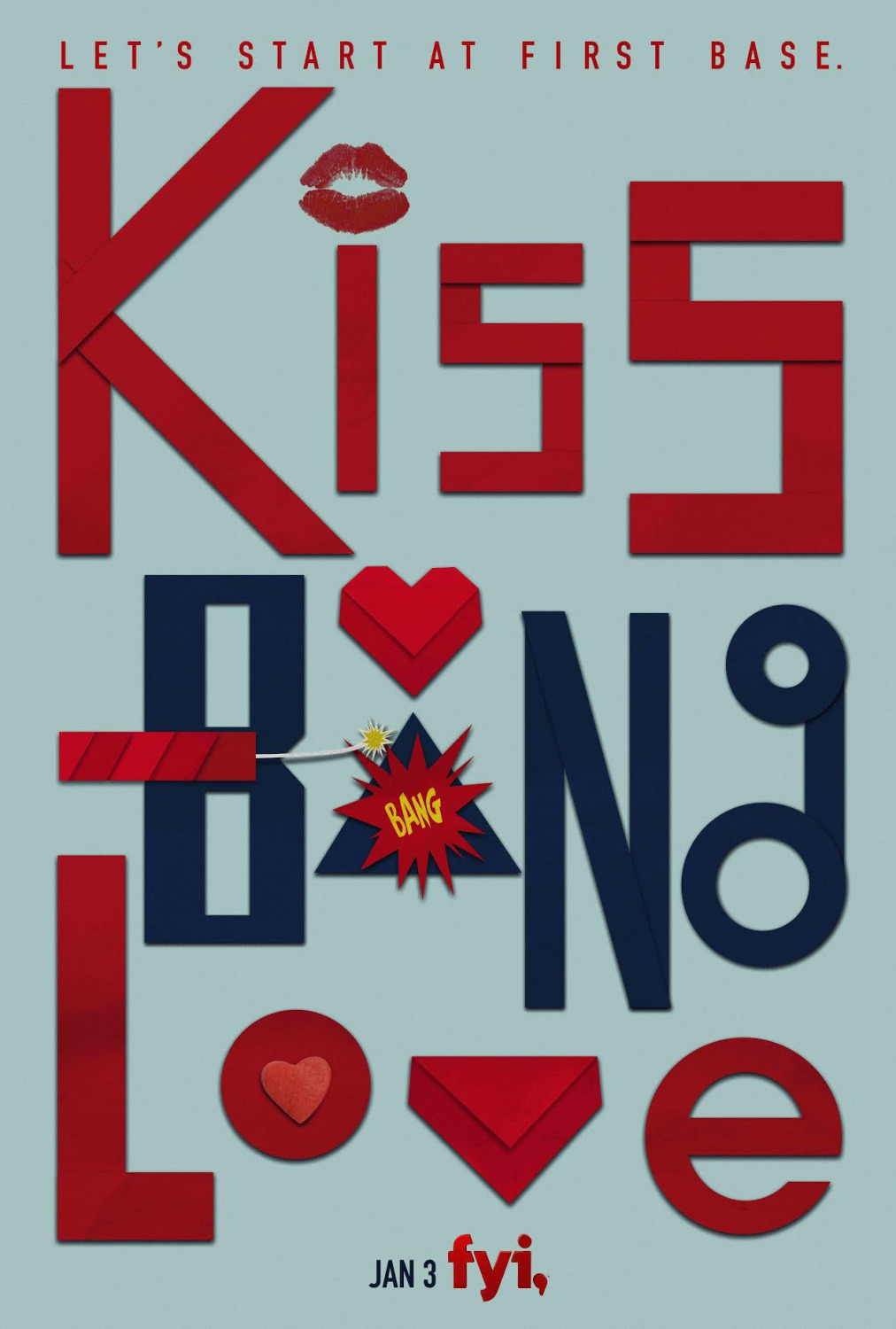 Extra Large TV Poster Image for Kiss Bang Love 