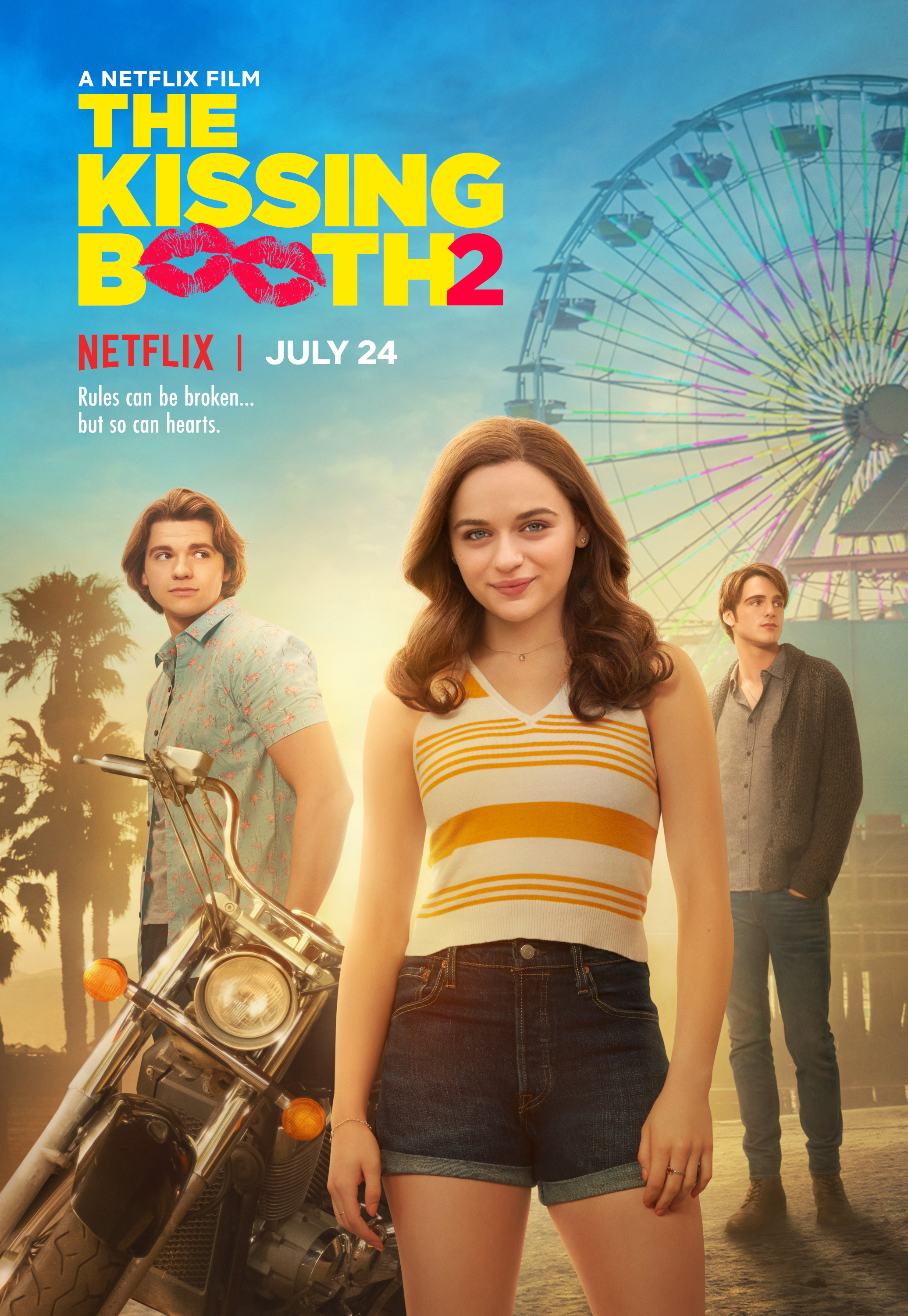 Mega Sized TV Poster Image for The Kissing Booth 2 