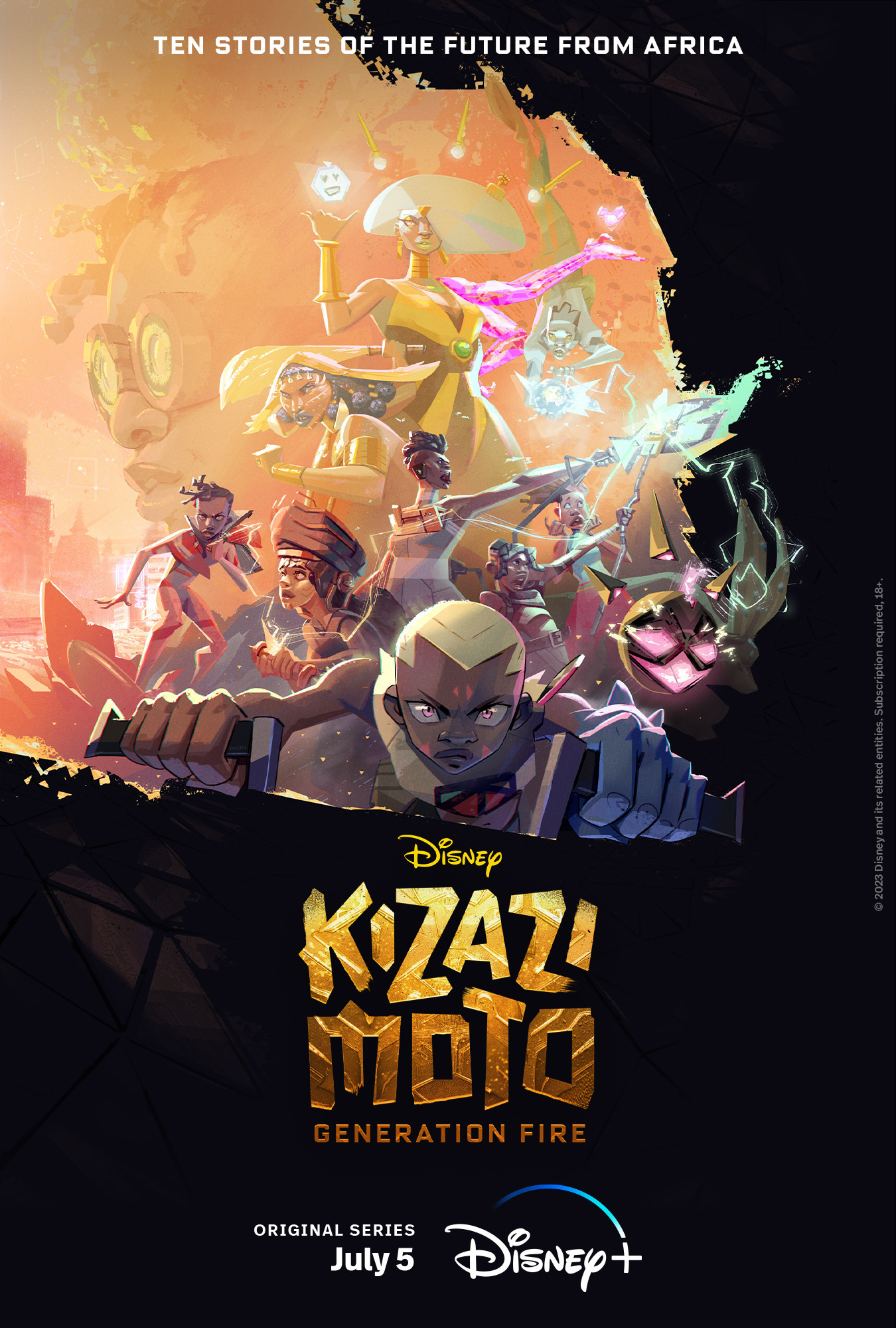 Mega Sized TV Poster Image for Kizazi Moto: Generation Fire 