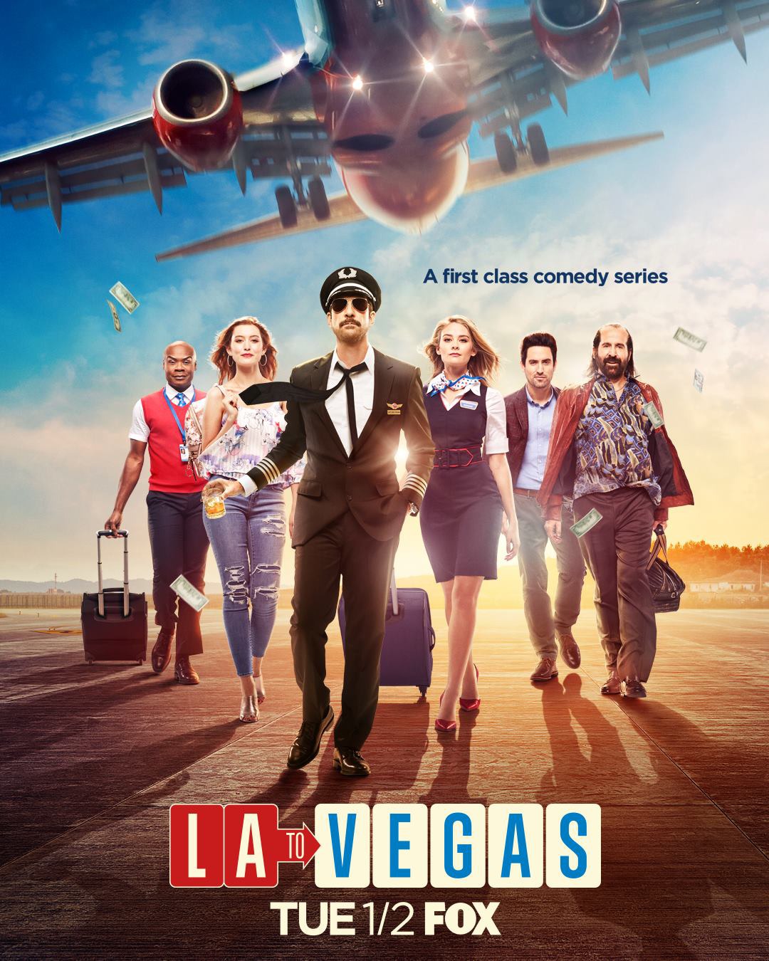 Extra Large TV Poster Image for LA to Vegas 