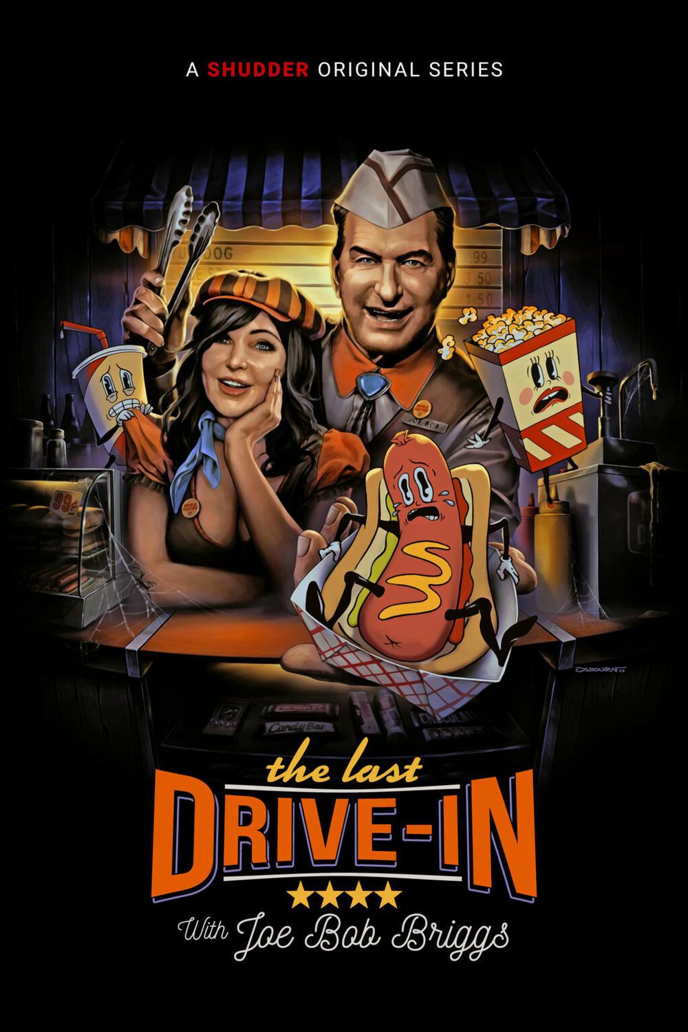 Extra Large TV Poster Image for The Last Drive-In with Joe Bob Briggs 