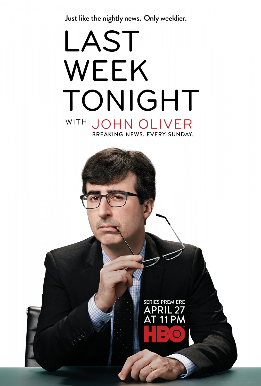 Extra Large TV Poster Image for Last Week Tonight with John Oliver (#1 of 11)