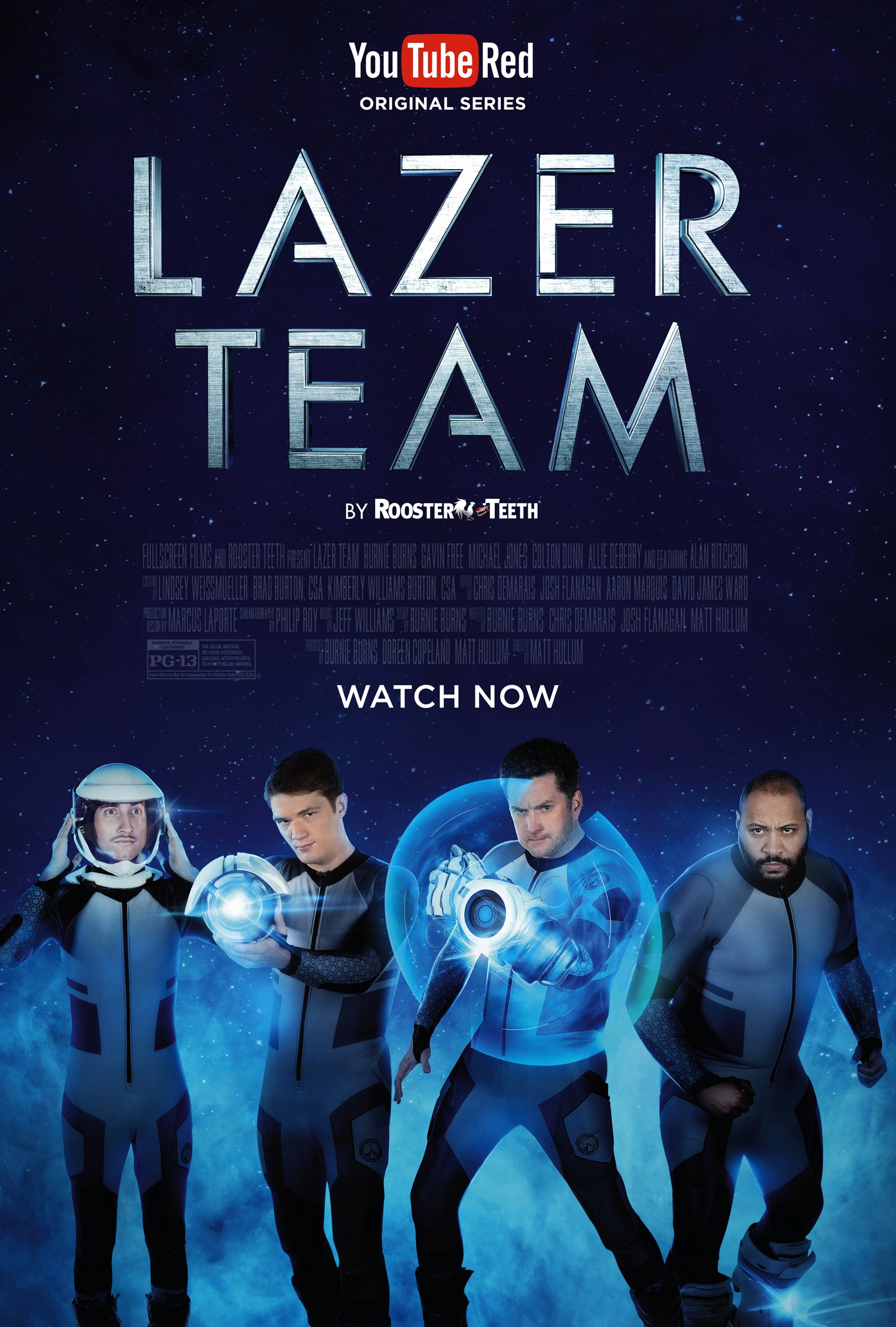 Mega Sized TV Poster Image for Lazer Team 