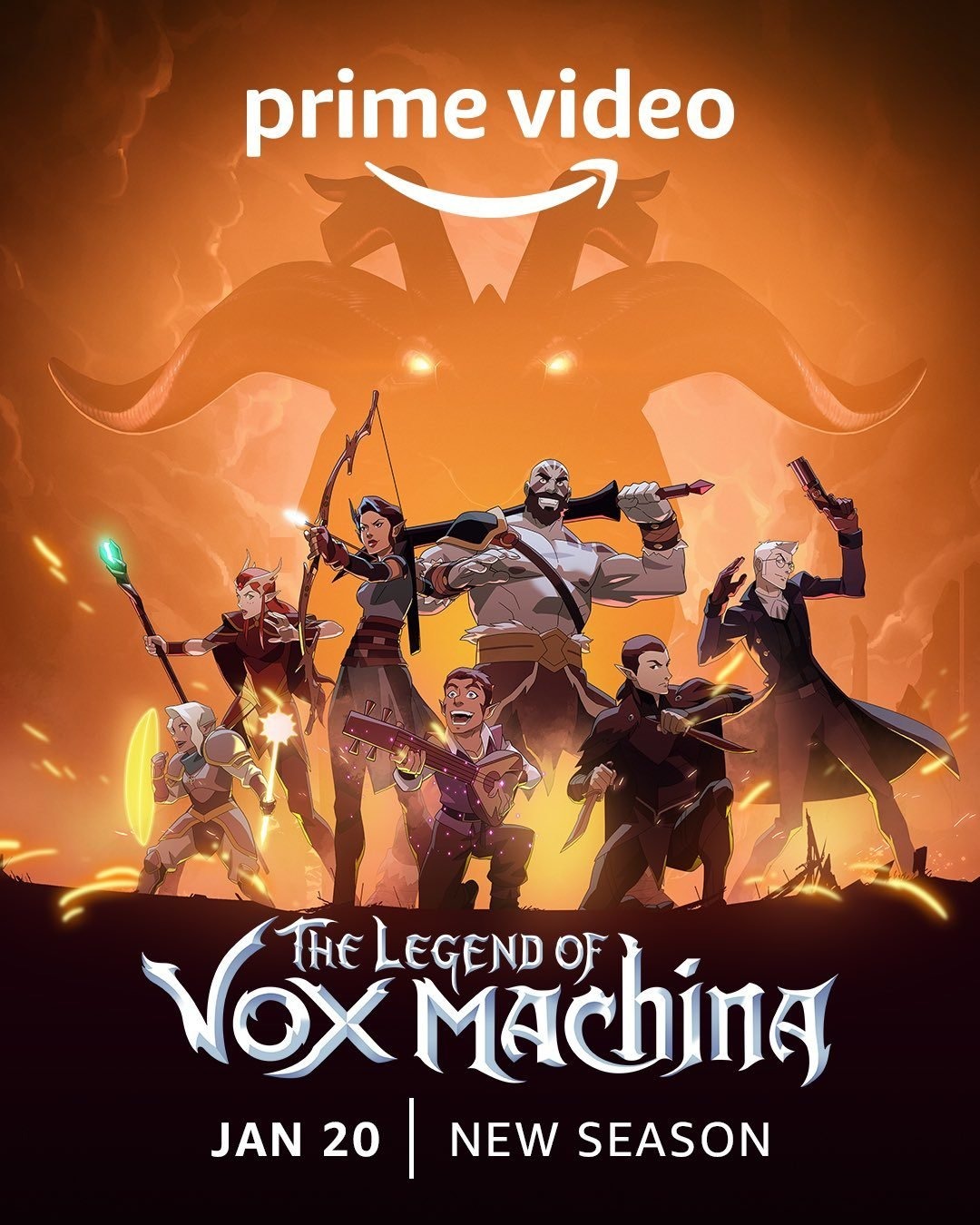 Extra Large TV Poster Image for The Legend of Vox Machina (#2 of 2)