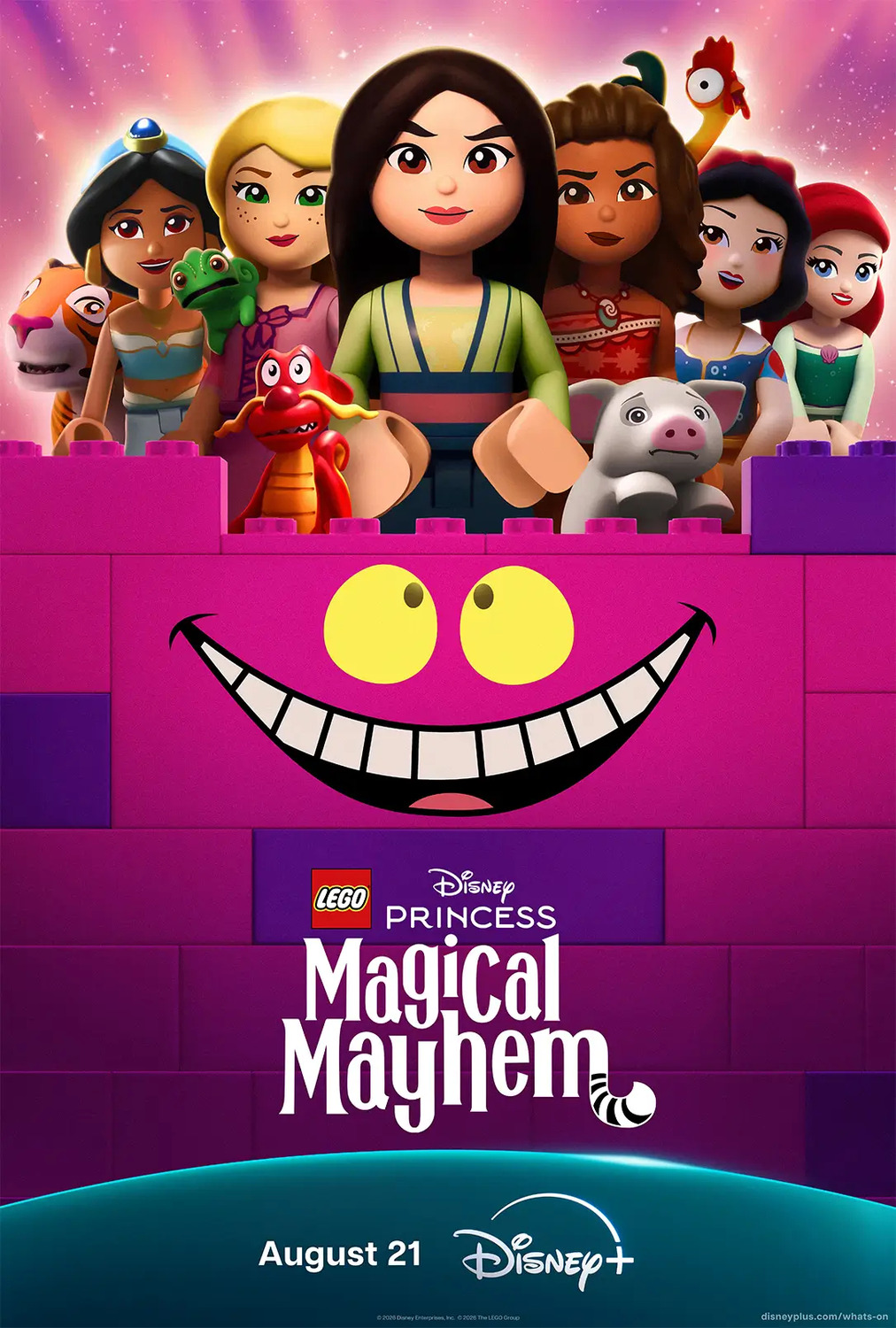 Extra Large TV Poster Image for LEGO Disney Princess: Magical Mayhem (#1 of 2)