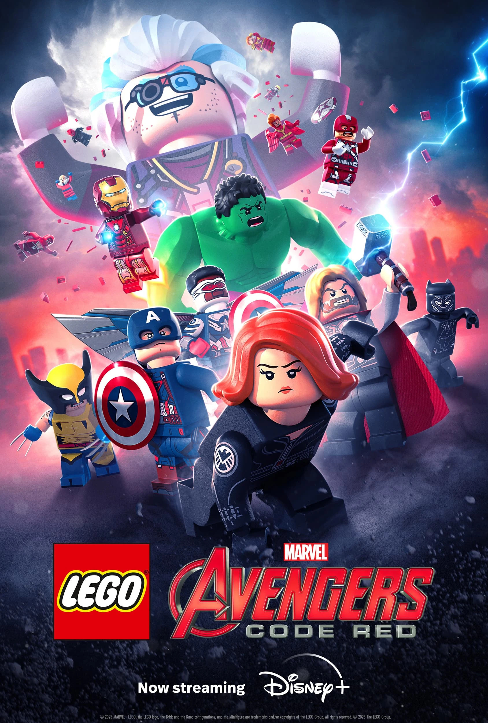 Mega Sized TV Poster Image for LEGO Marvel Avengers: Code Red (#2 of 2)