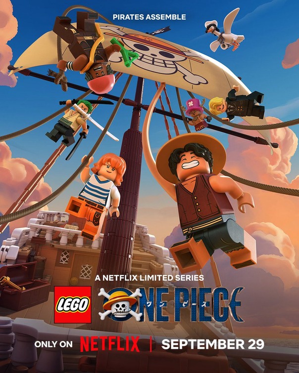 Lego One Piece Movie Poster