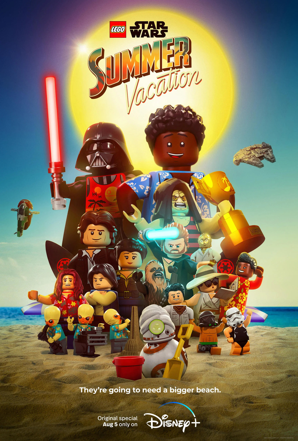 Extra Large TV Poster Image for Lego Star Wars Summer Vacation (#2 of 5)
