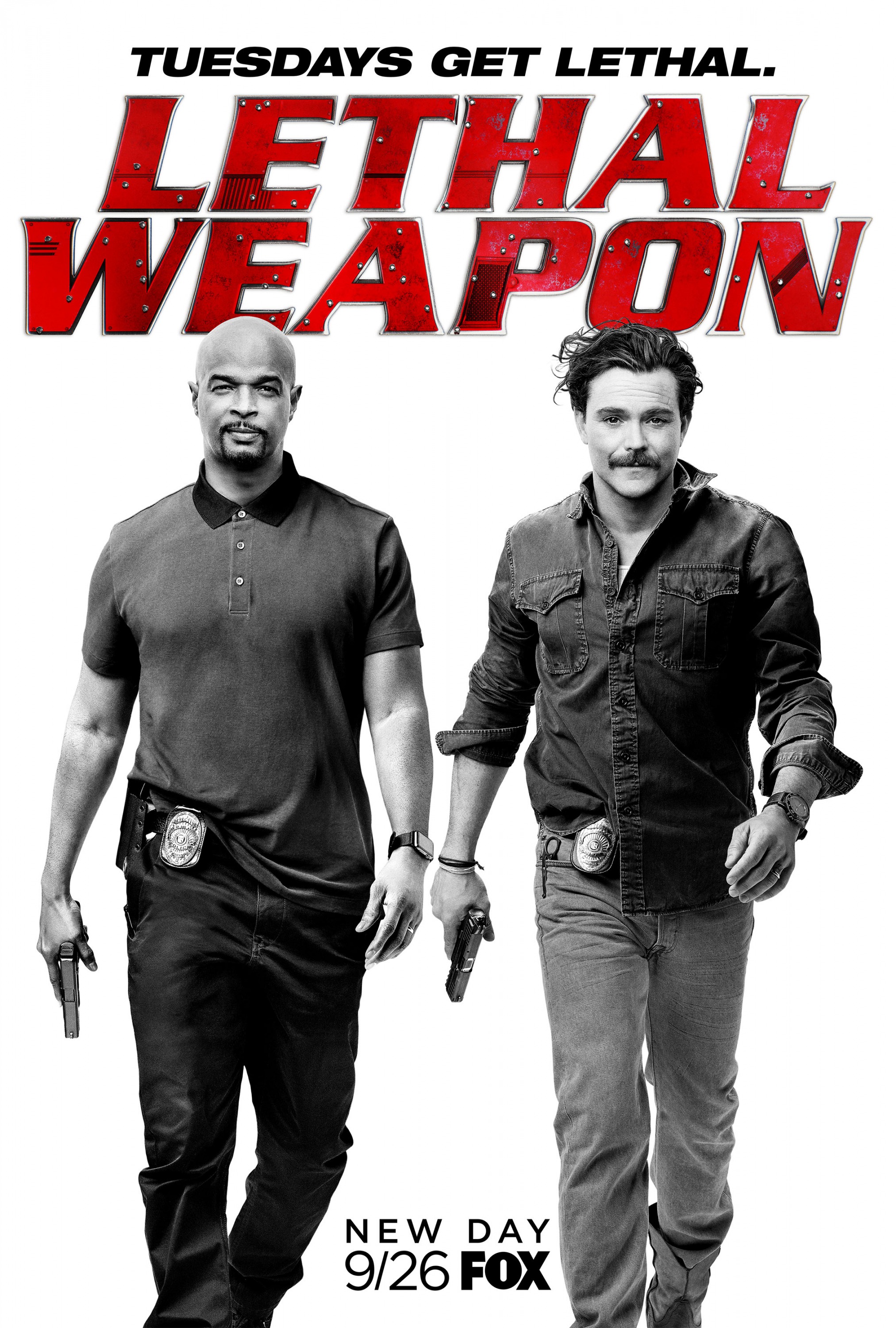 Mega Sized TV Poster Image for Lethal Weapon (#3 of 4)