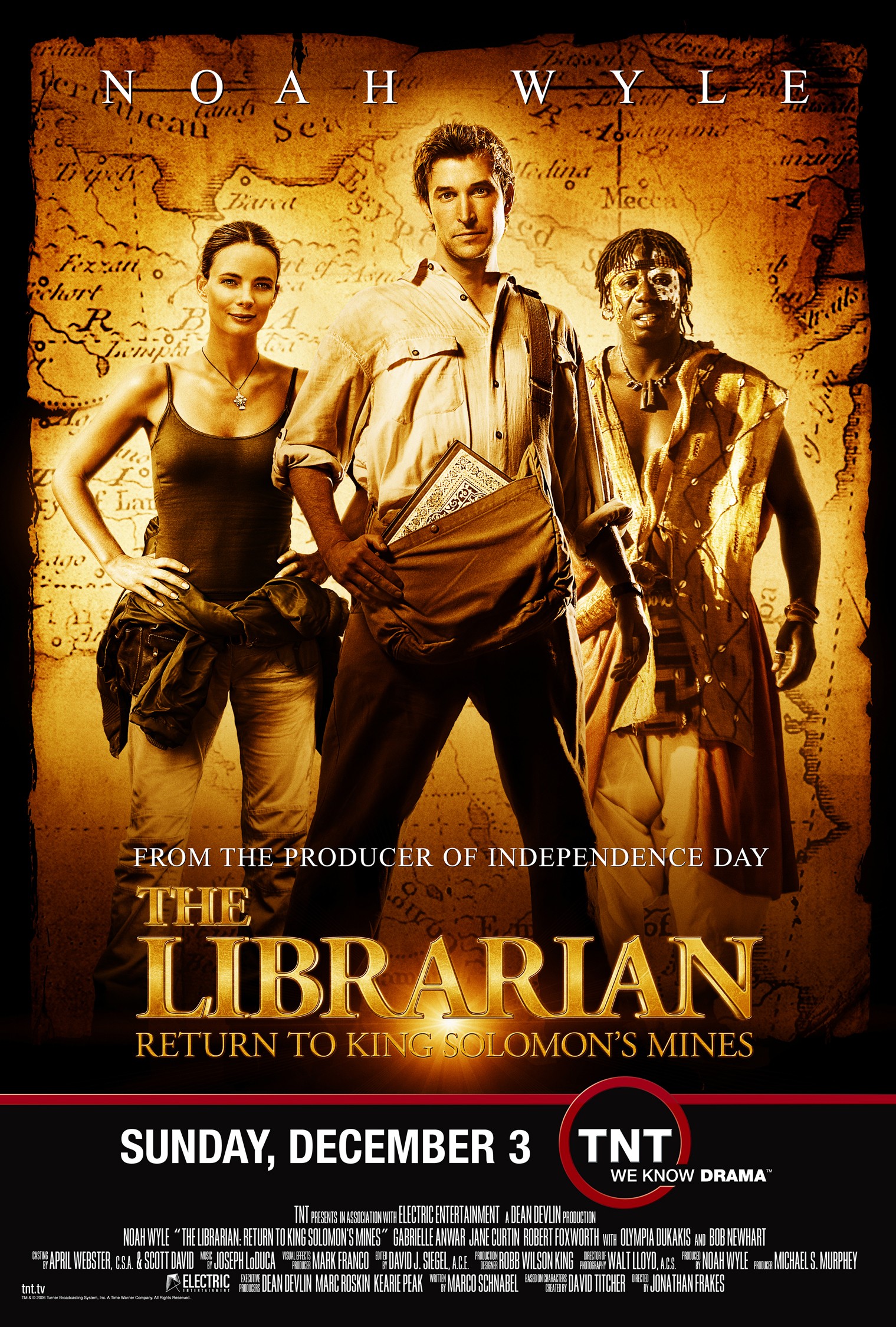 Mega Sized TV Poster Image for The Librarian: Return to King Solomon's Mines 