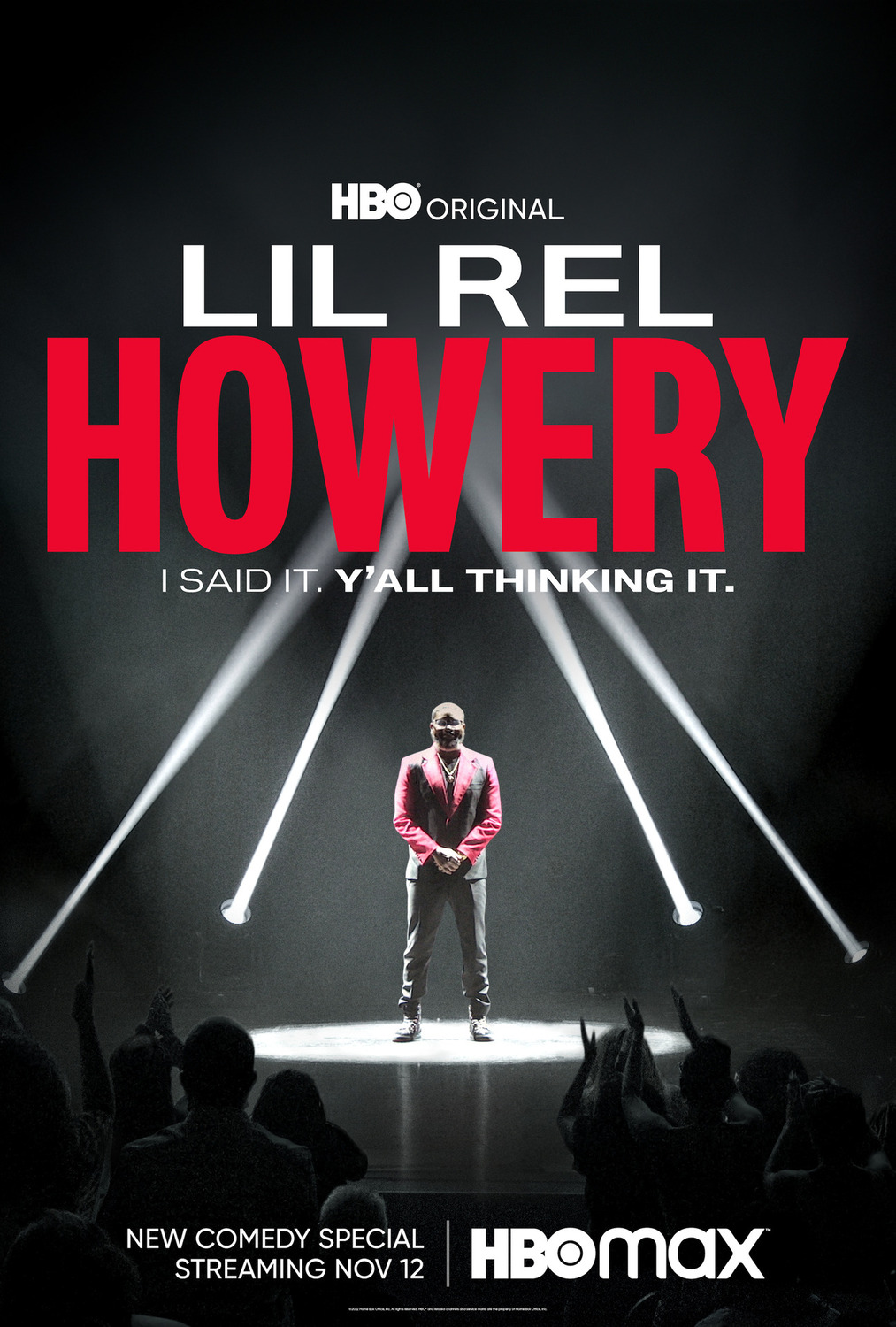 Extra Large TV Poster Image for Lil Rel Howery: I Said It. Y'all Thinking It 