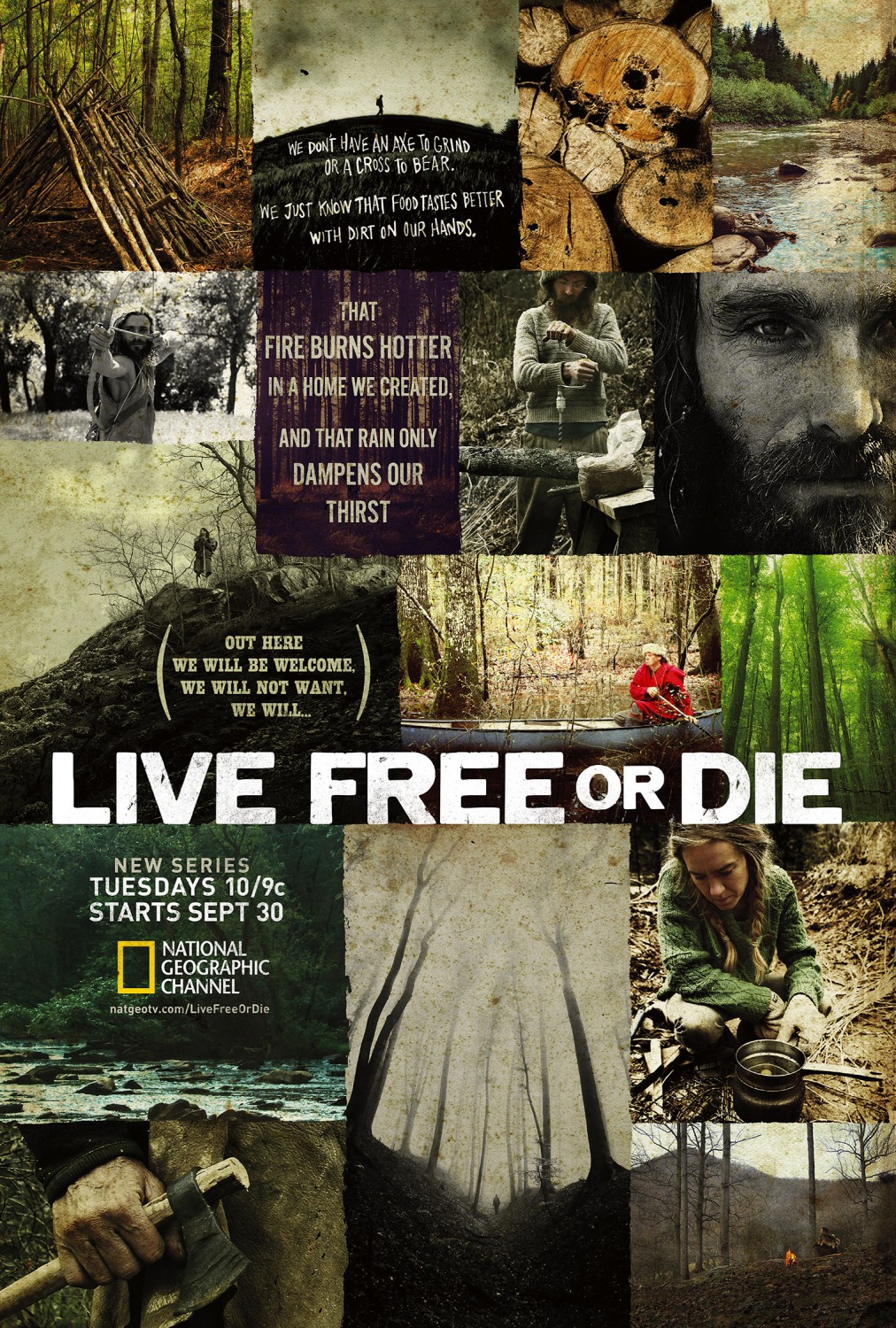 Extra Large TV Poster Image for Live Free or Die 