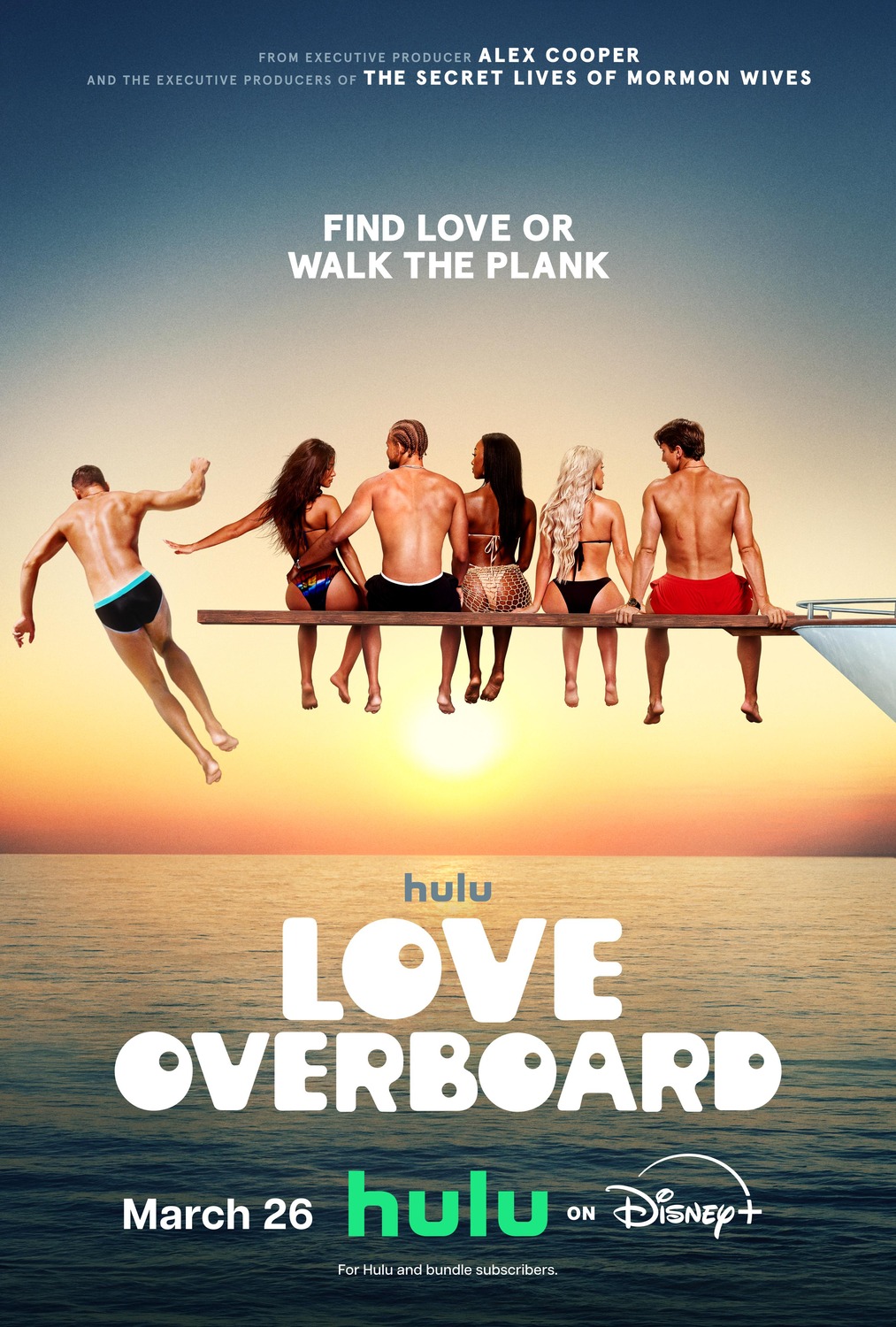 Extra Large TV Poster Image for Love Overboard 