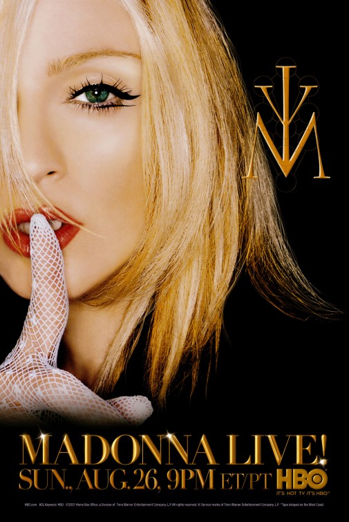 Madonna Live! Movie Poster