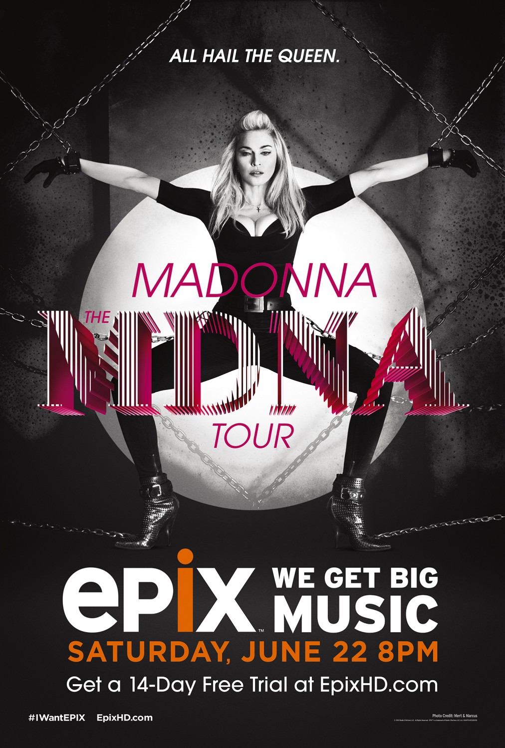 Extra Large Movie Poster Image for Madonna: The MDNA Tour 