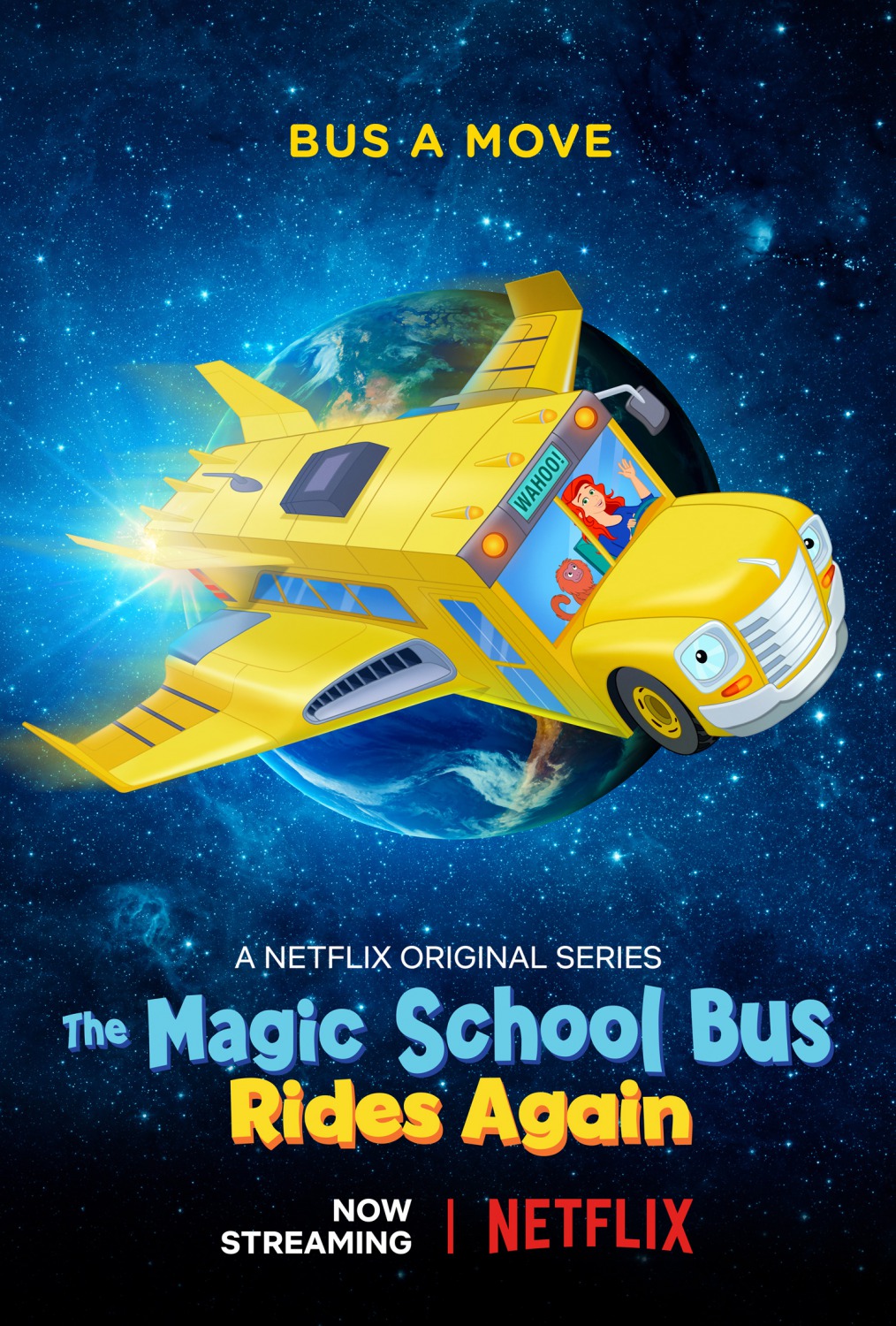 Extra Large TV Poster Image for The Magic School Bus Rides Again 