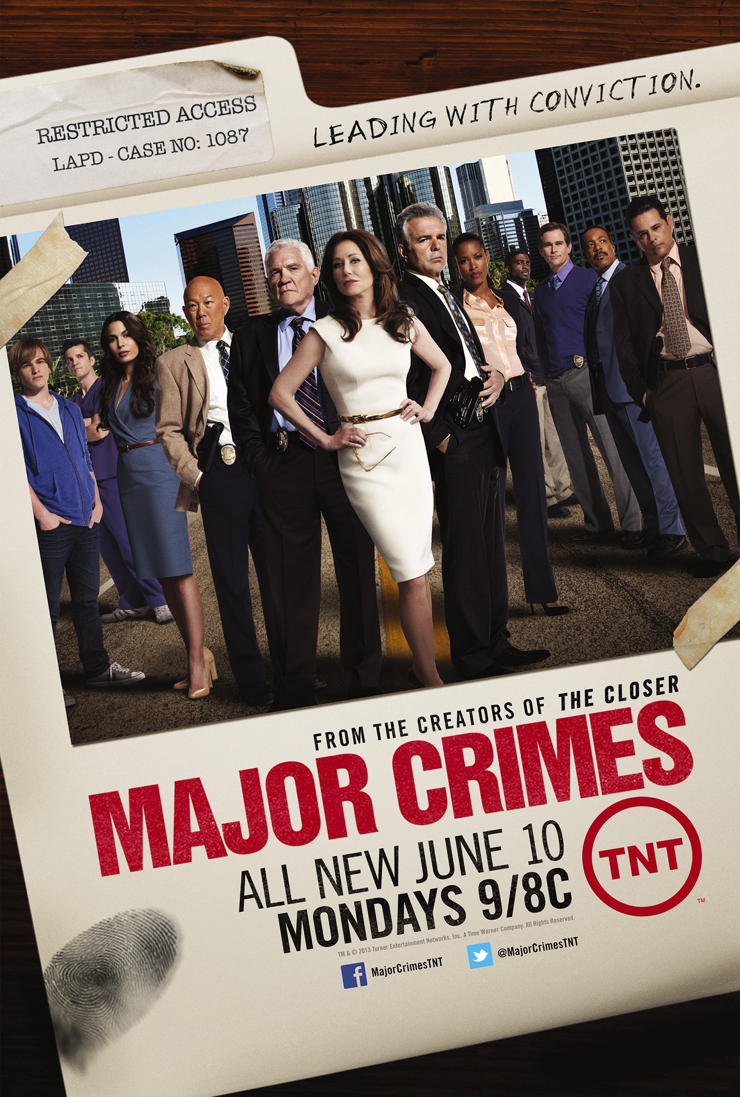 Mega Sized TV Poster Image for Major Crimes (#2 of 8)