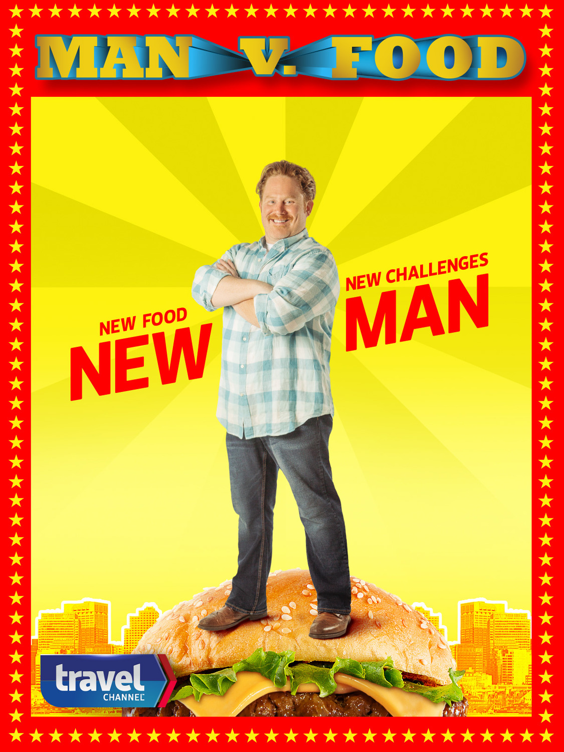 Extra Large TV Poster Image for Man v. Food (#1 of 3)