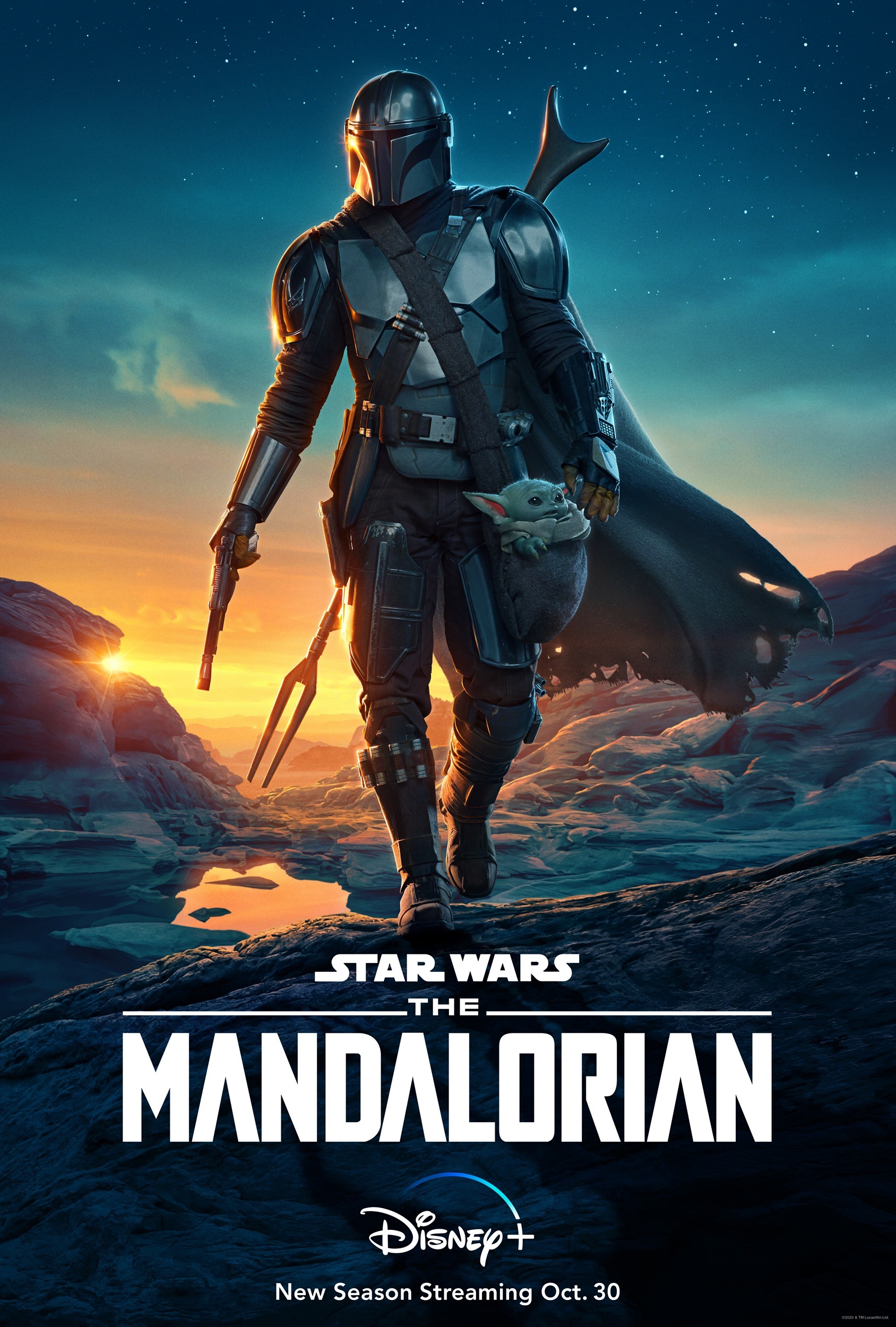 Mega Sized TV Poster Image for The Mandalorian (#7 of 49)