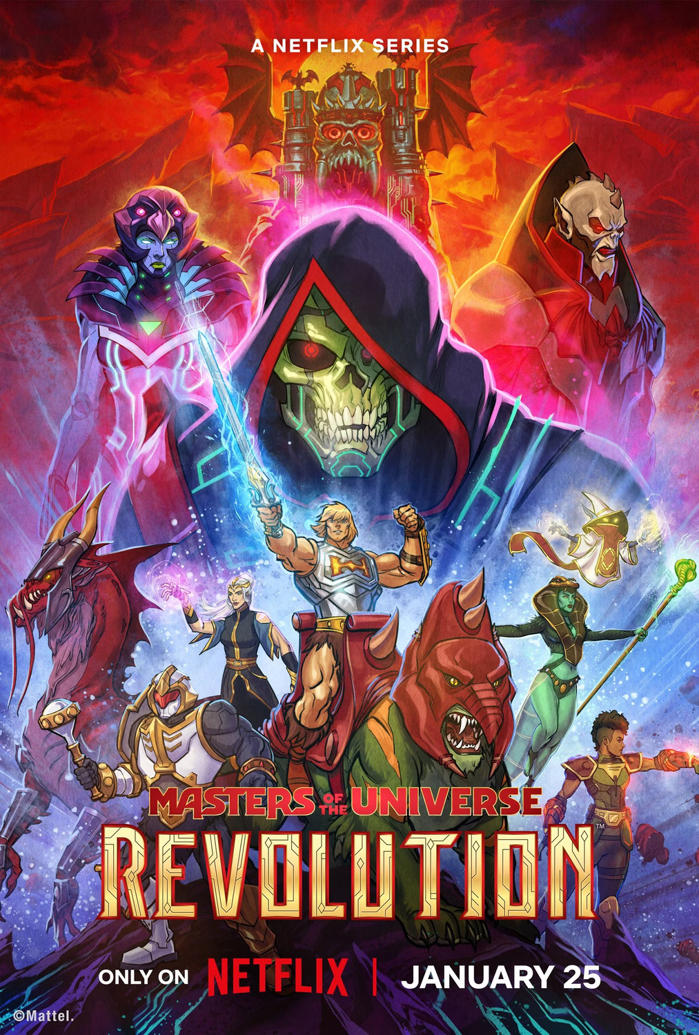 Extra Large TV Poster Image for Masters of the Universe: Revolution 