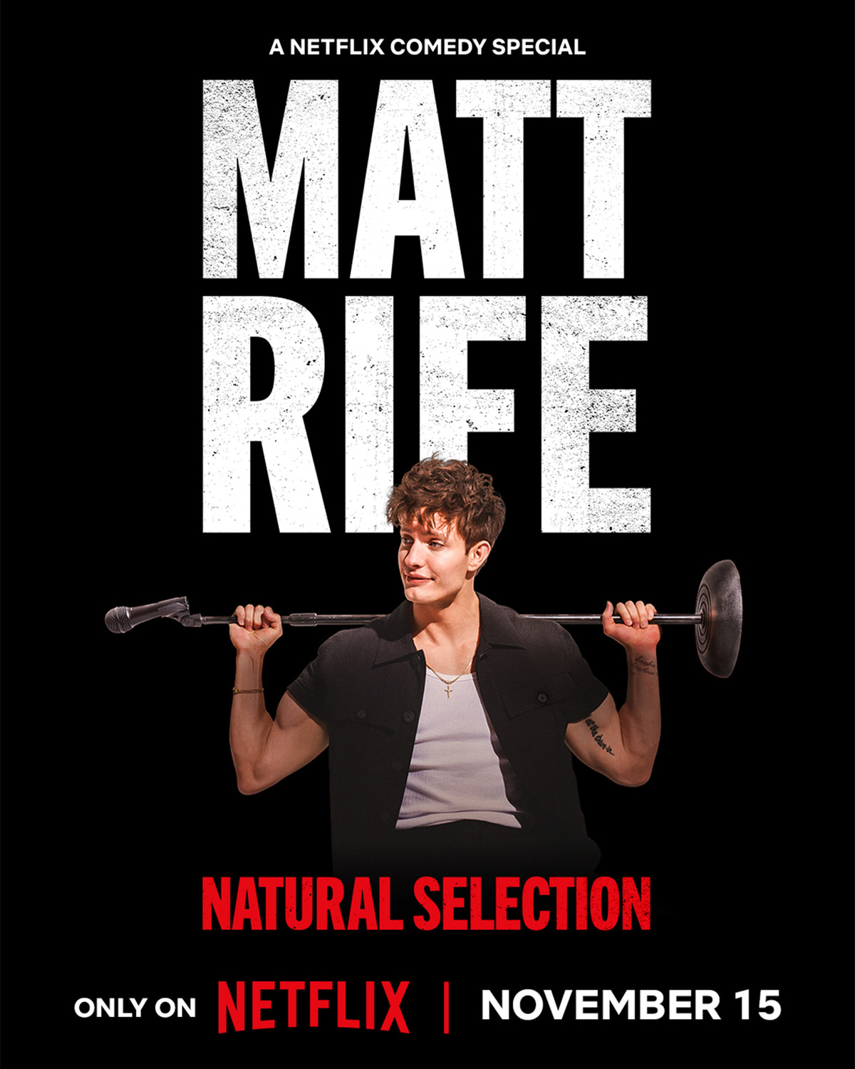 Extra Large TV Poster Image for Matt Rife: Natural Selection 