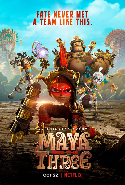 Maya and the Three Movie Poster