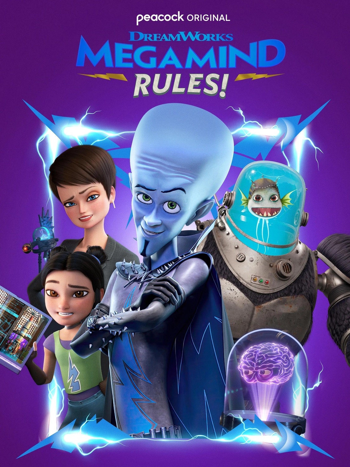 Extra Large TV Poster Image for Megamind Rules! 