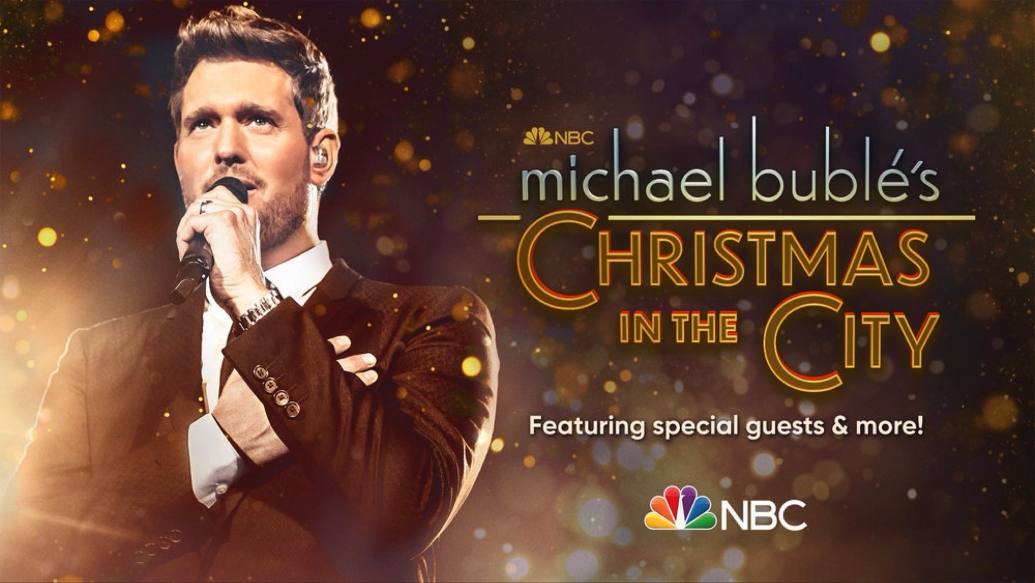 Mega Sized TV Poster Image for Michael Buble's Christmas in the City 