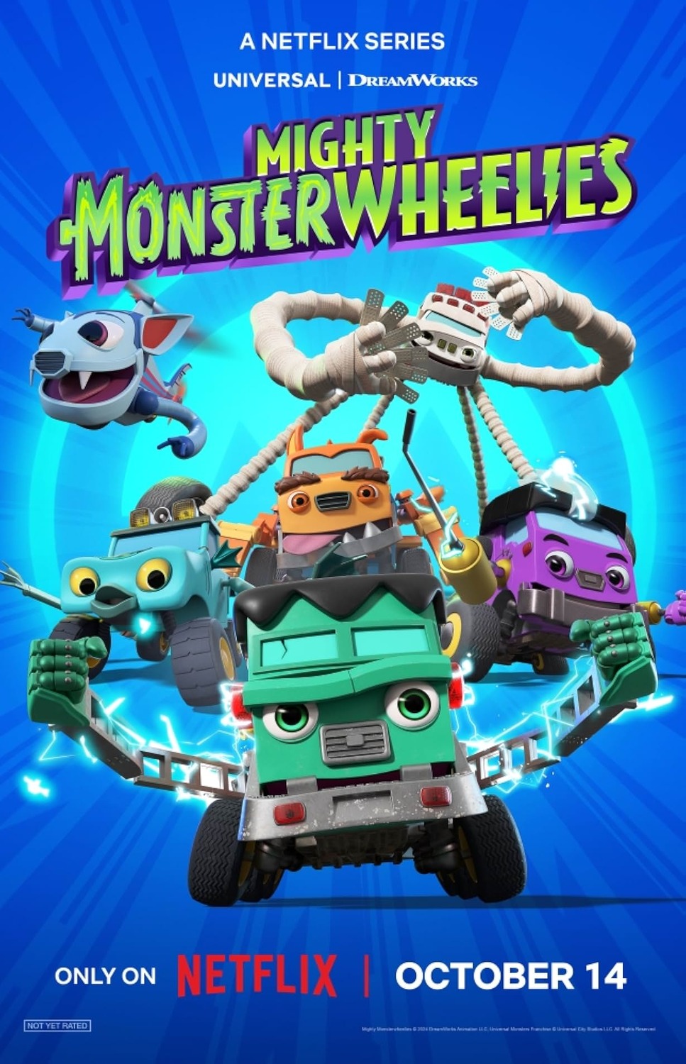 Extra Large TV Poster Image for Mighty MonsterWheelies 