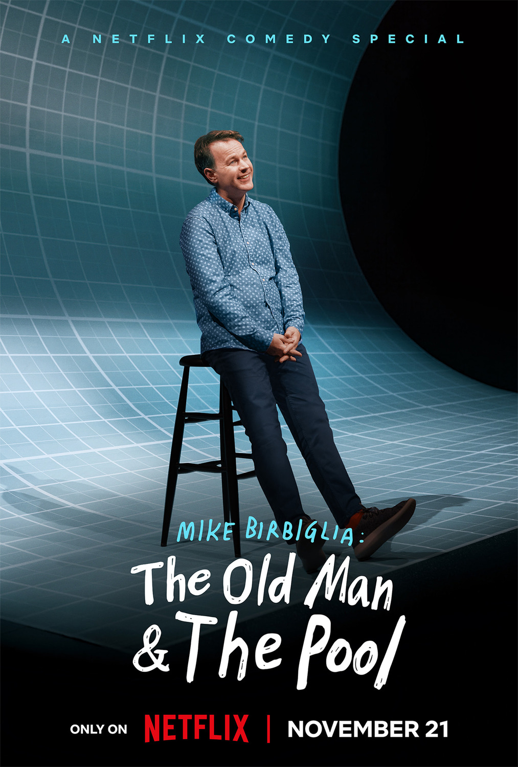 Extra Large TV Poster Image for Mike Birbiglia: The Old Man and the Pool 