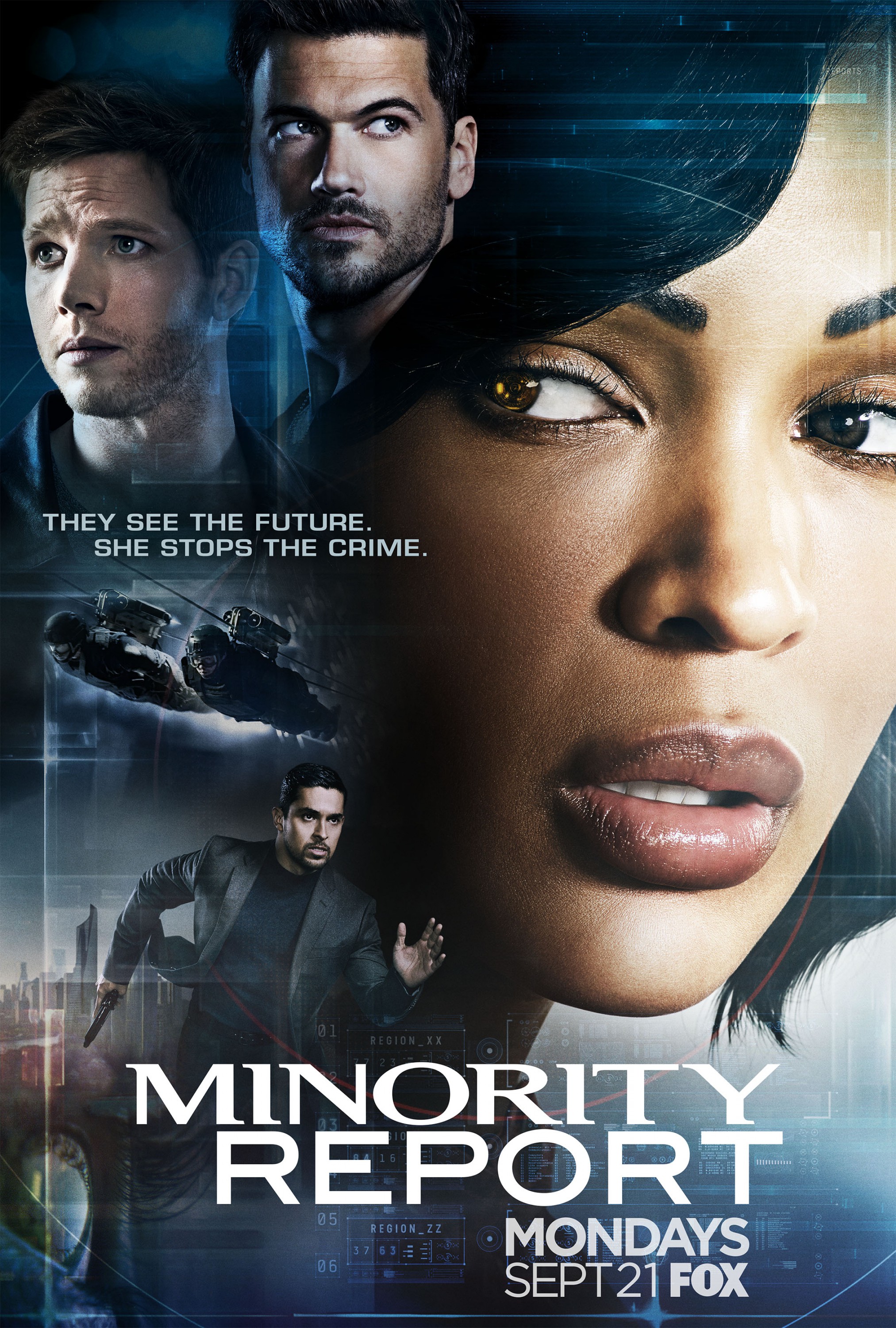 Mega Sized TV Poster Image for Minority Report 