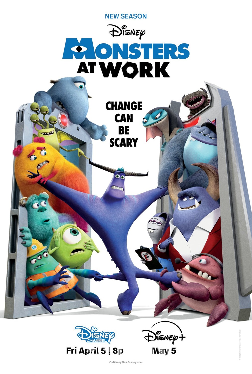 Extra Large TV Poster Image for Monsters at Work (#7 of 7)