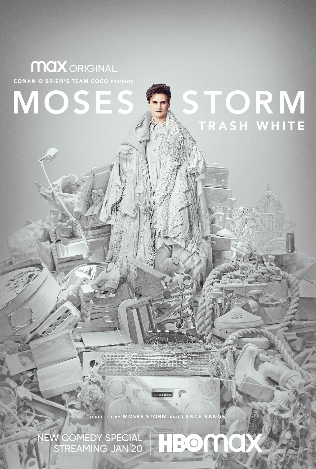 Extra Large TV Poster Image for Moses Storm: Trash White 