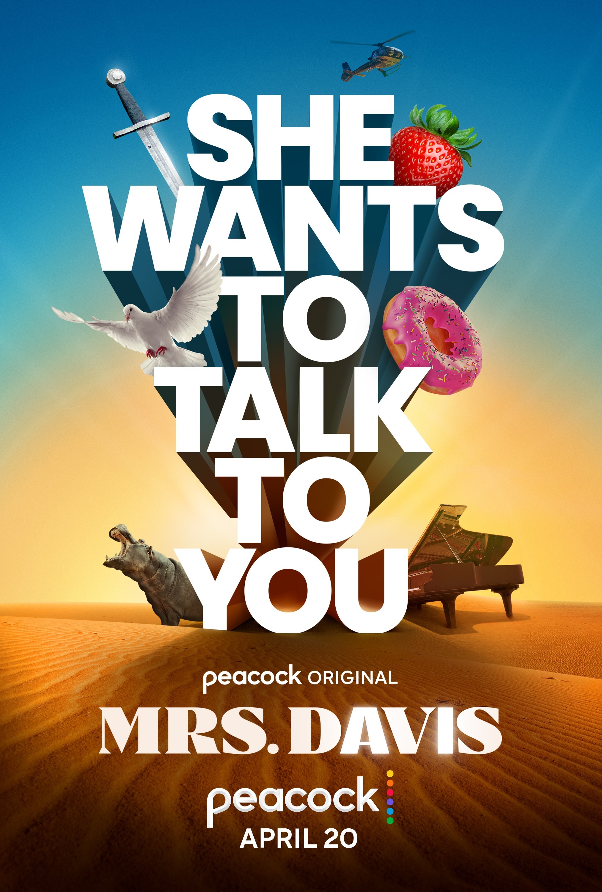 Mega Sized TV Poster Image for Mrs. Davis (#2 of 3)